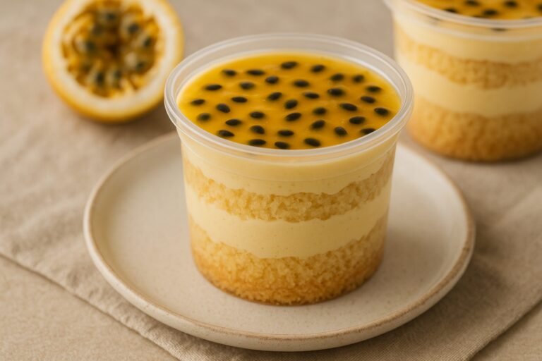 Delicioso Bolo de Pote de Maracujá Cremoso para Vender