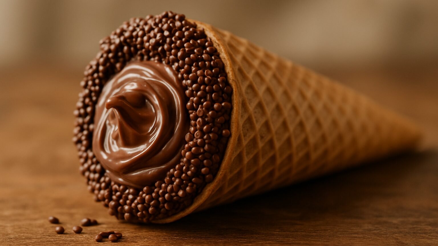 Delicioso Cone Trufado Recheado: A Sensação do Momento!