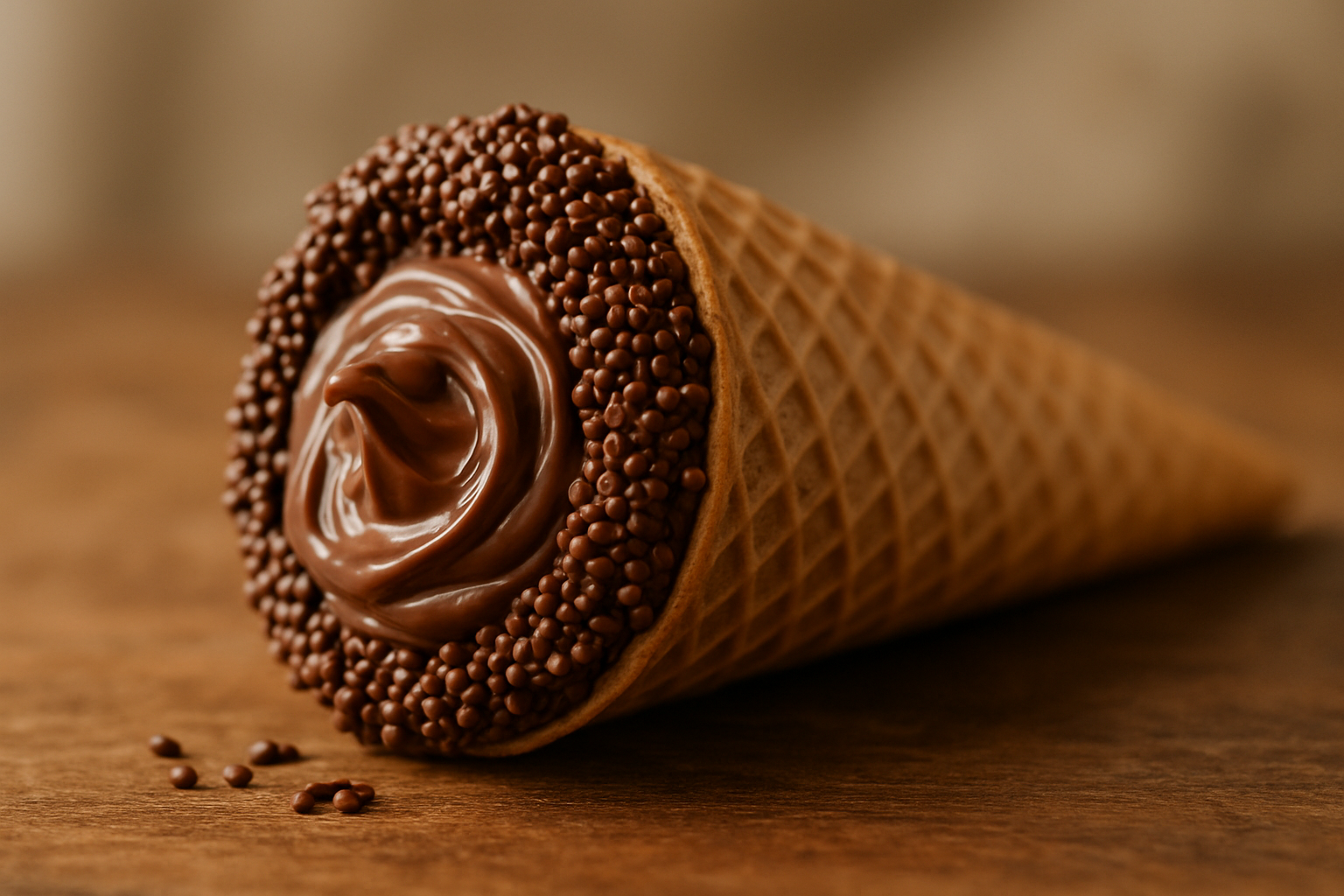 Delicioso Cone Trufado Recheado: A Sensação do Momento!