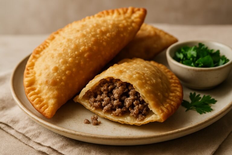 Delicioso Pastel Frito de Carne Moída: Uma Receita Irresistível!