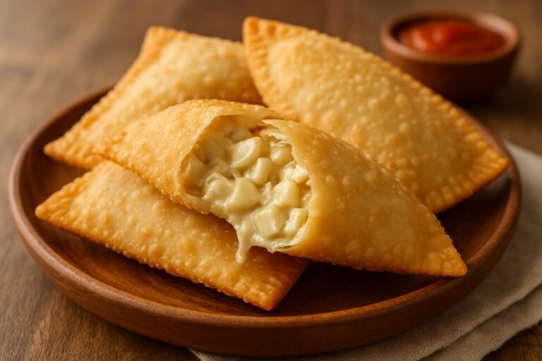 Pastel frito de palmito em 30 minutos e com poucos ingredientes 5 Delicioso Pastel Frito de Palmito: Uma Explosão de Sabor!