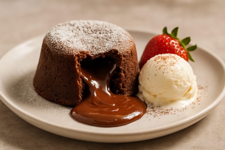 Delicioso Petit Gateau de Nutella: Uma Sobremesa Irresistível!