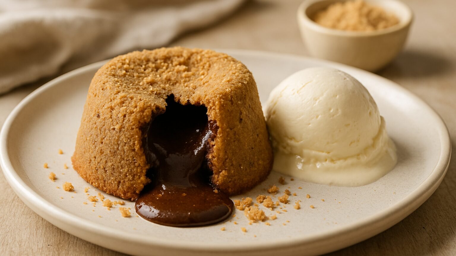 Delicioso Petit Gateau de Paçoca: Uma Sobremesa Irresistível!