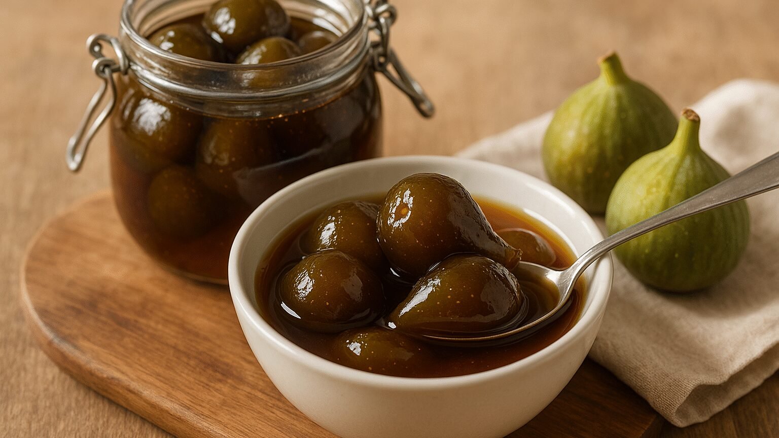 Doce de Figo em Calda: Uma Delícia Caseira!