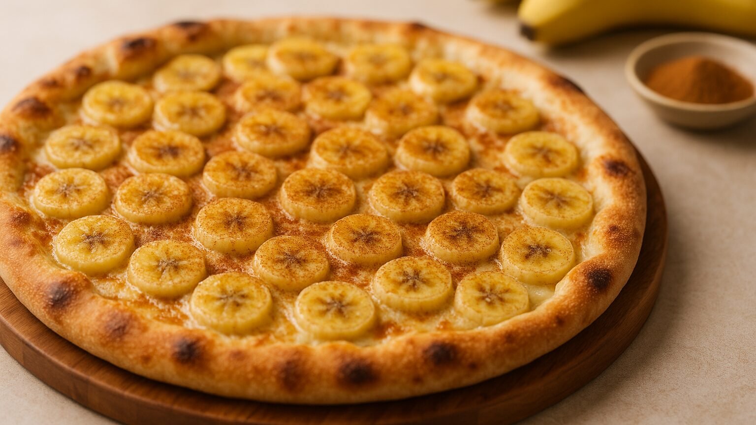 ð Pizza de Banana com Canela: Uma Delícia Inusitada!
