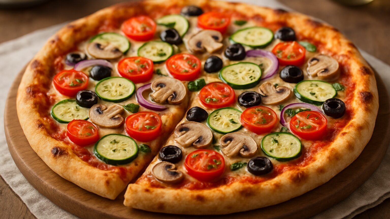 ð Pizza Vegetariana: Sabor e Saúde em Cada Fatia!