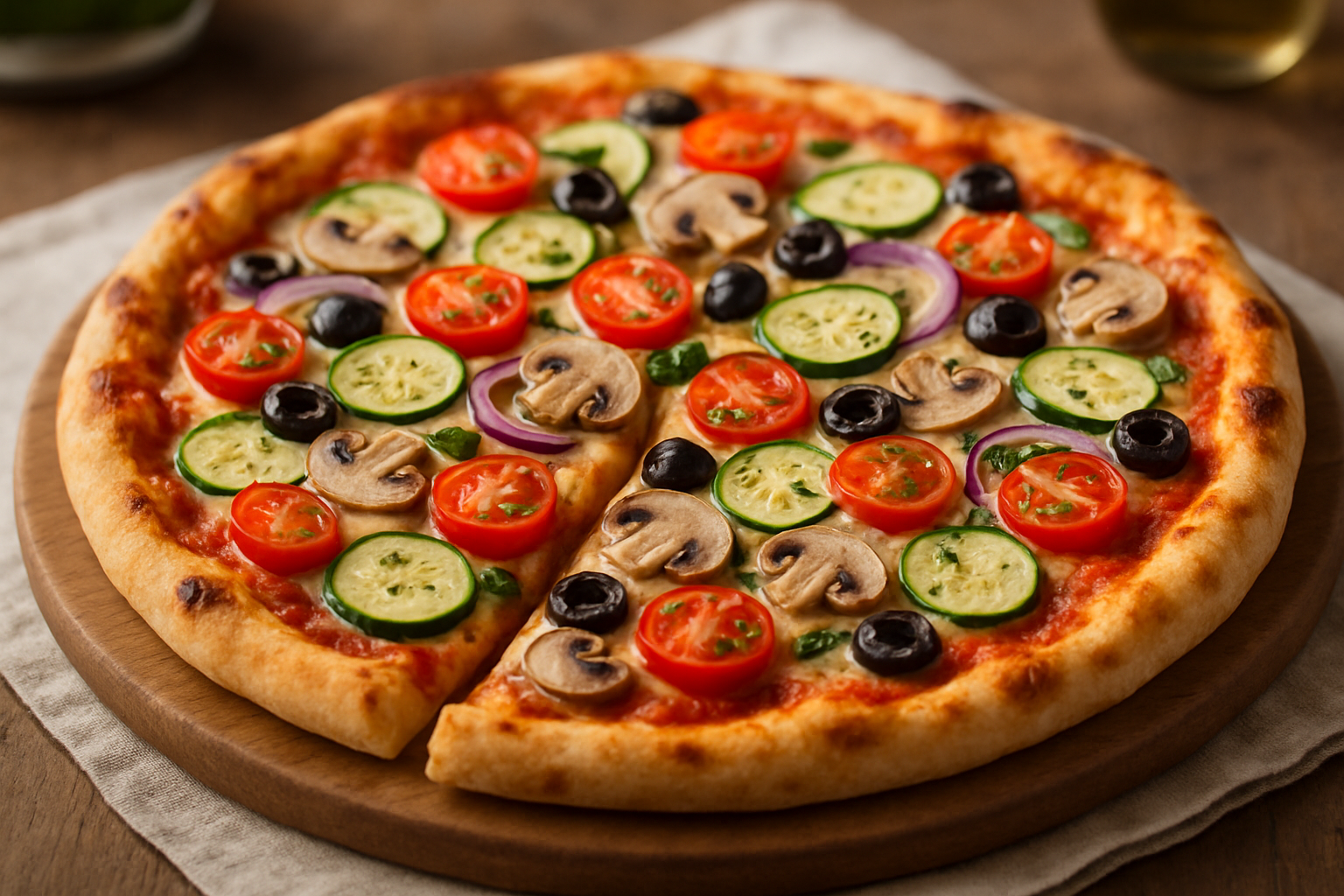 ð Pizza Vegetariana: Sabor e Saúde em Cada Fatia!