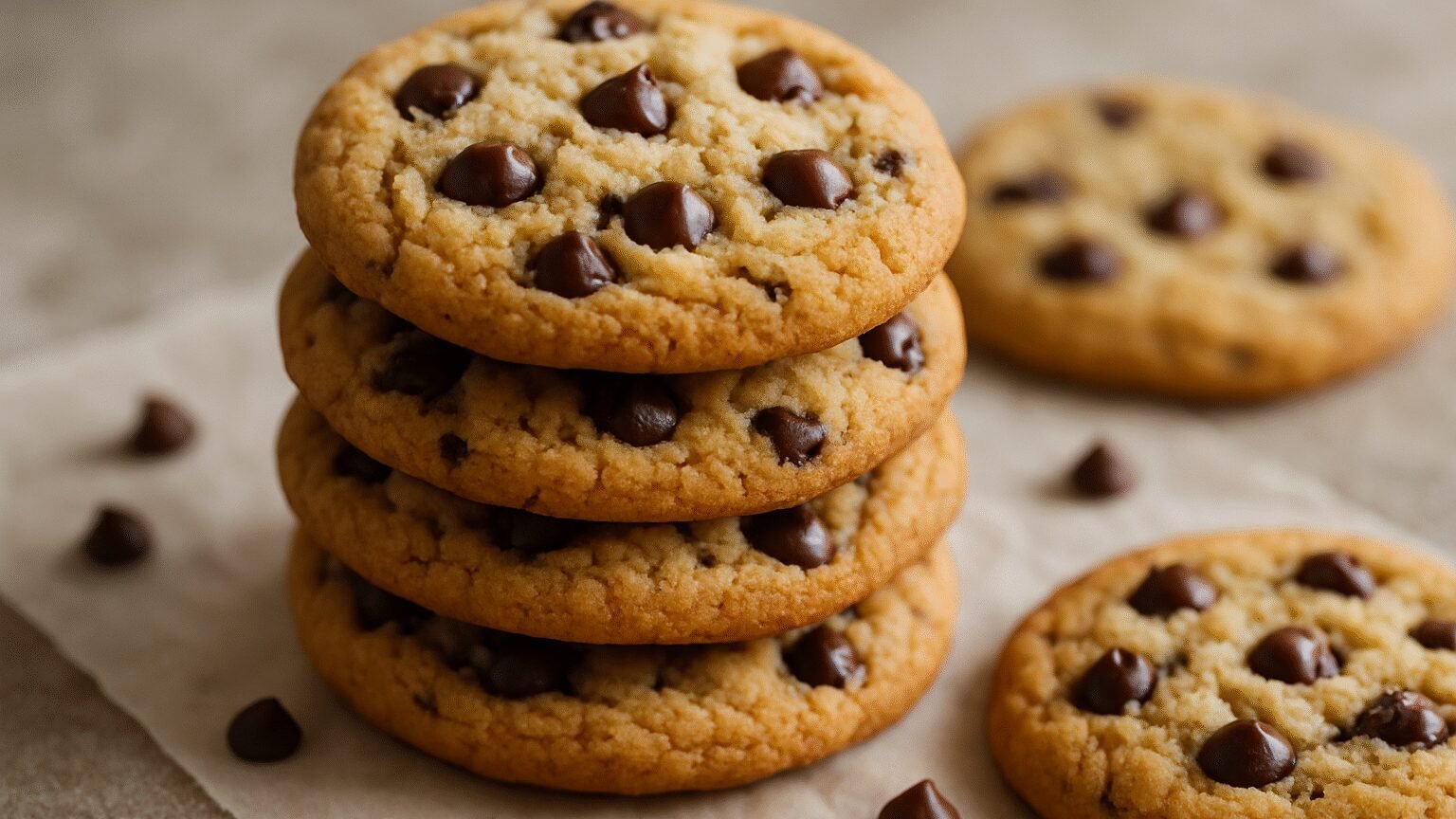 ðª Deliciosos Cookies com Gotas de Chocolate! 2 ðª Deliciosos Cookies com Gotas de Chocolate!