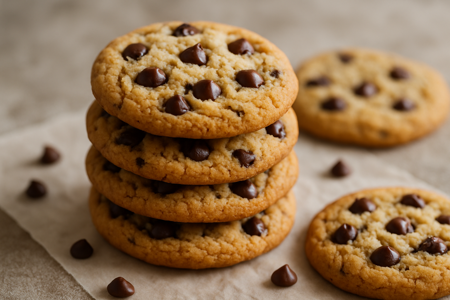 ðª Deliciosos Cookies com Gotas de Chocolate! 1 ðª Deliciosos Cookies com Gotas de Chocolate!