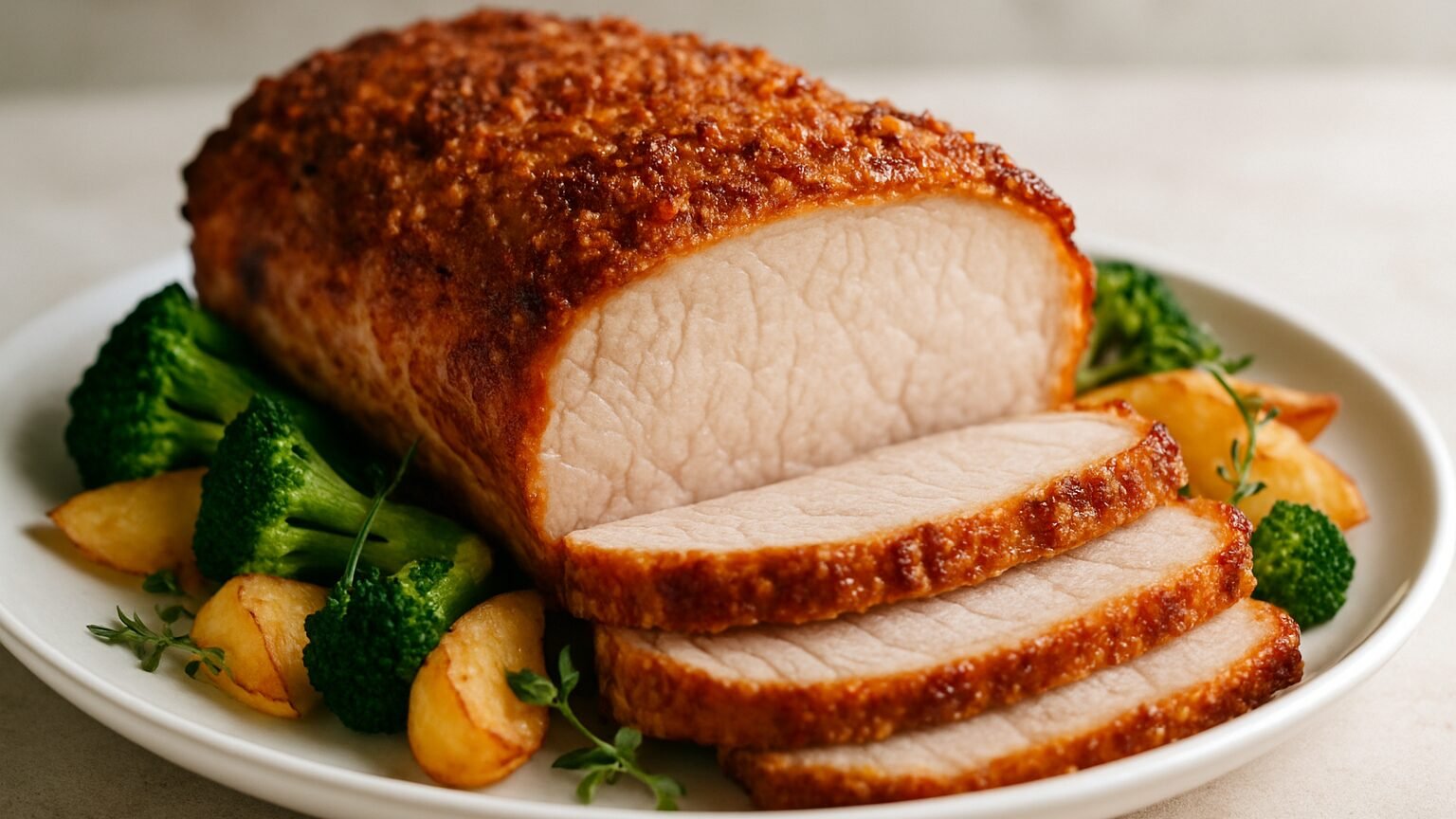 Lombo de Porco Assado com Crosta Crocante: Uma Delícia Irresistível!