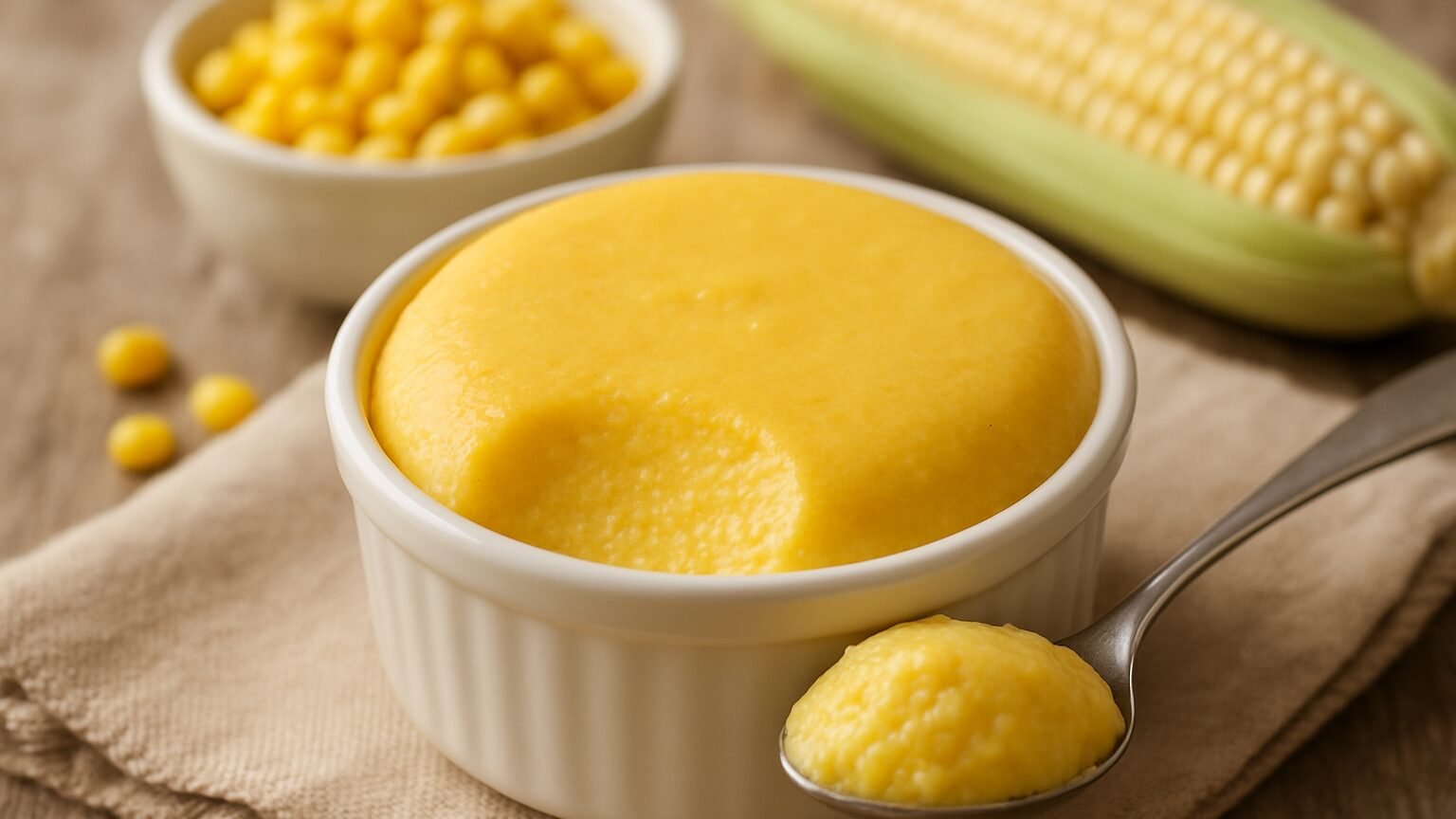 Mousse de Milho Verde Cremoso: Uma Delícia que Derrete na Boca!