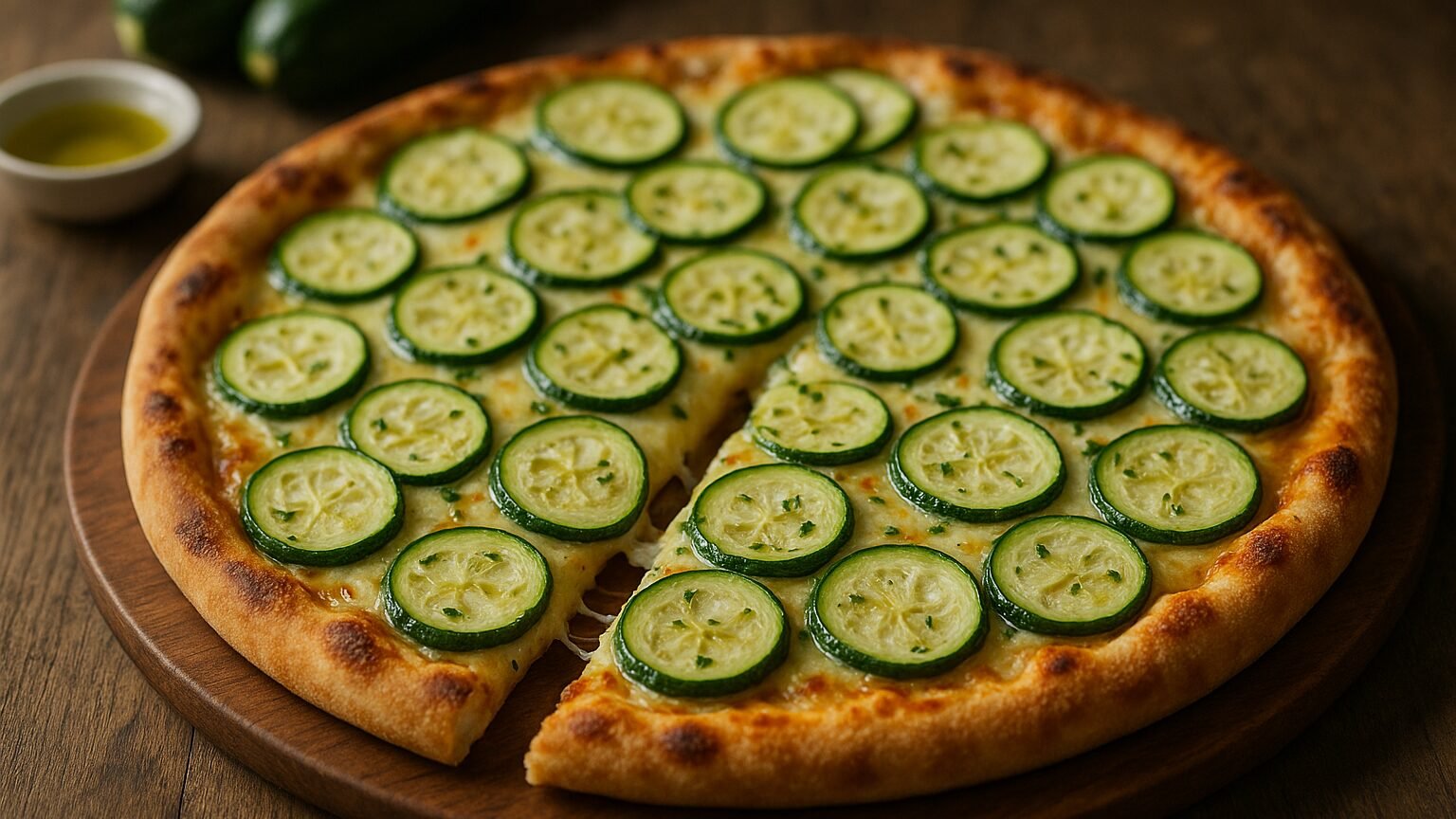 Pizza de abobrinha fácil com queijo em 30 minutos 2 Pizza de Abobrinha com Queijo: Sabor e Saúde em Cada Fatia!