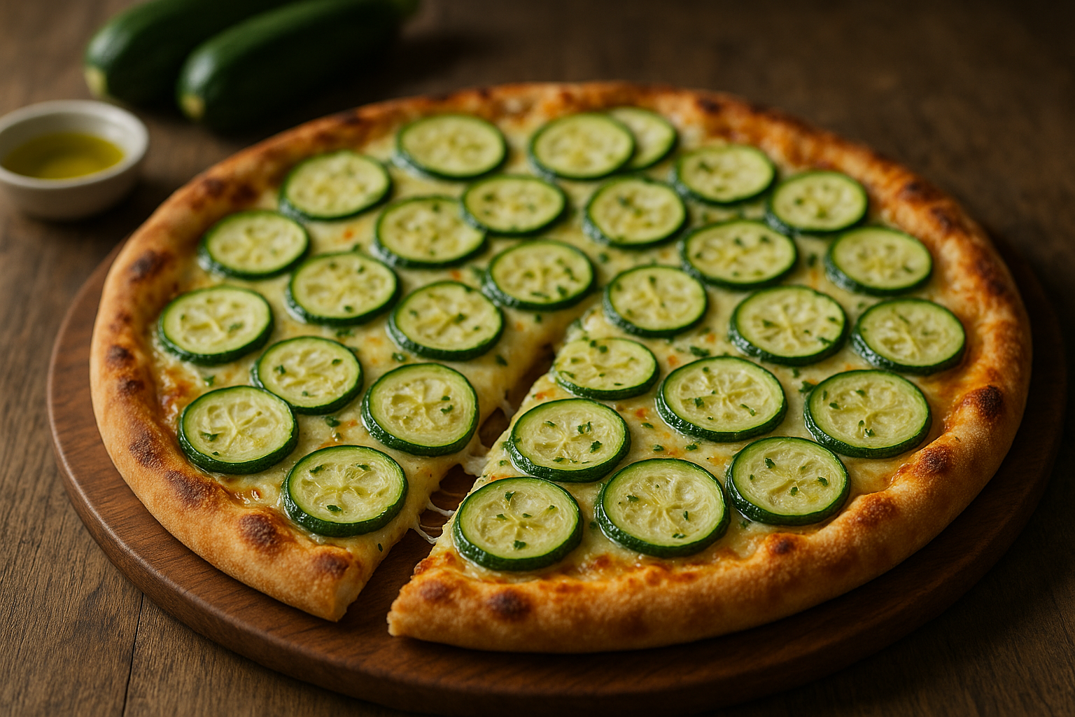 Pizza de abobrinha fácil com queijo em 30 minutos 1 Pizza de Abobrinha com Queijo: Sabor e Saúde em Cada Fatia!