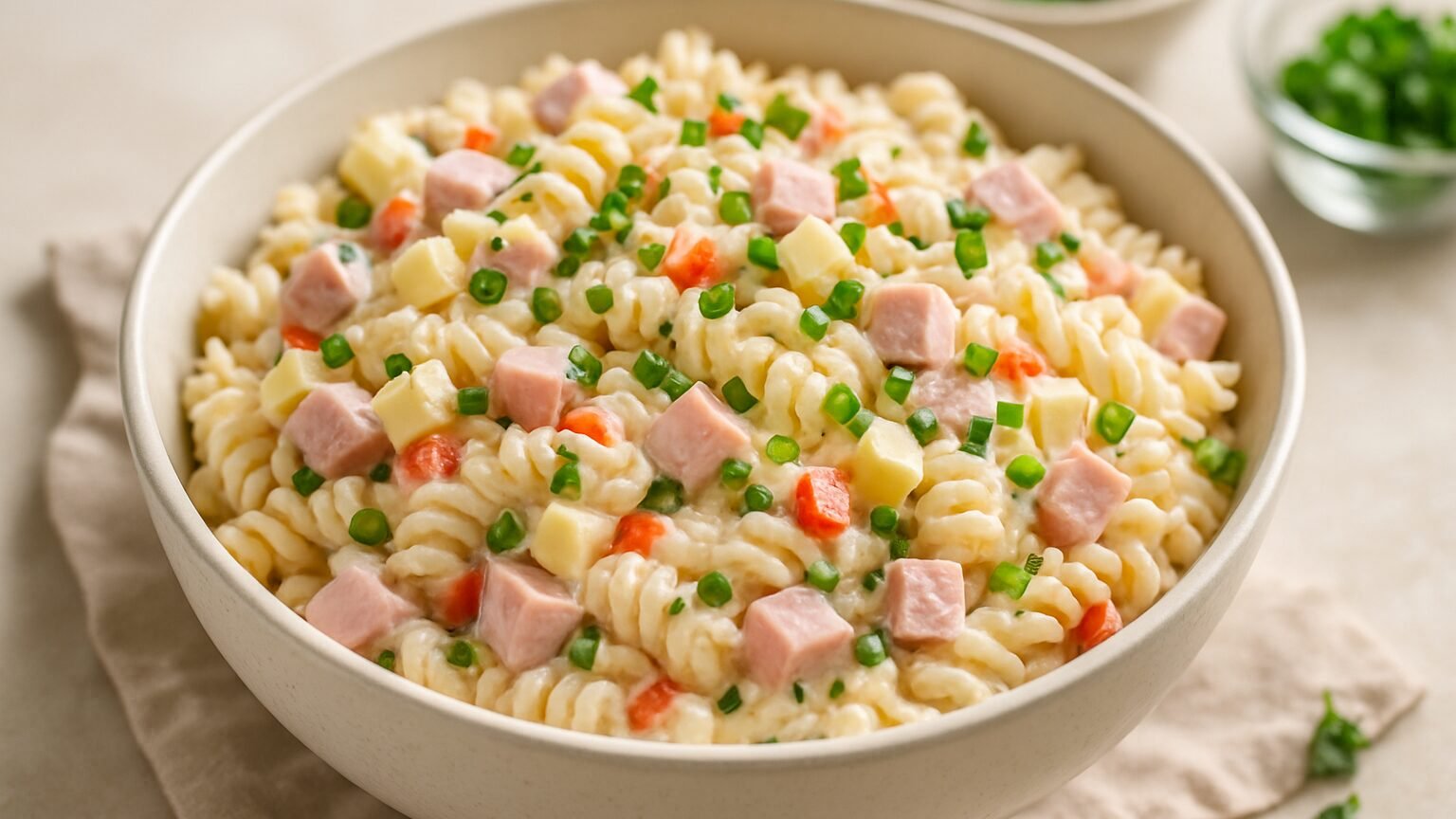 Salada de Macarrão Cremosa Fácil: Uma Delícia Prática!