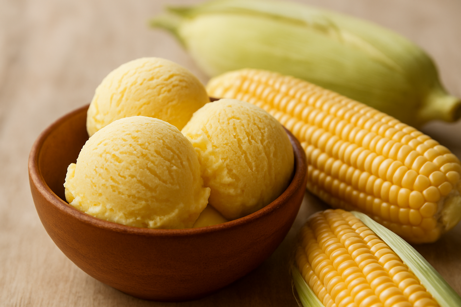 Sorvete de Milho Verde Cremoso: Uma Delícia Refrescante!