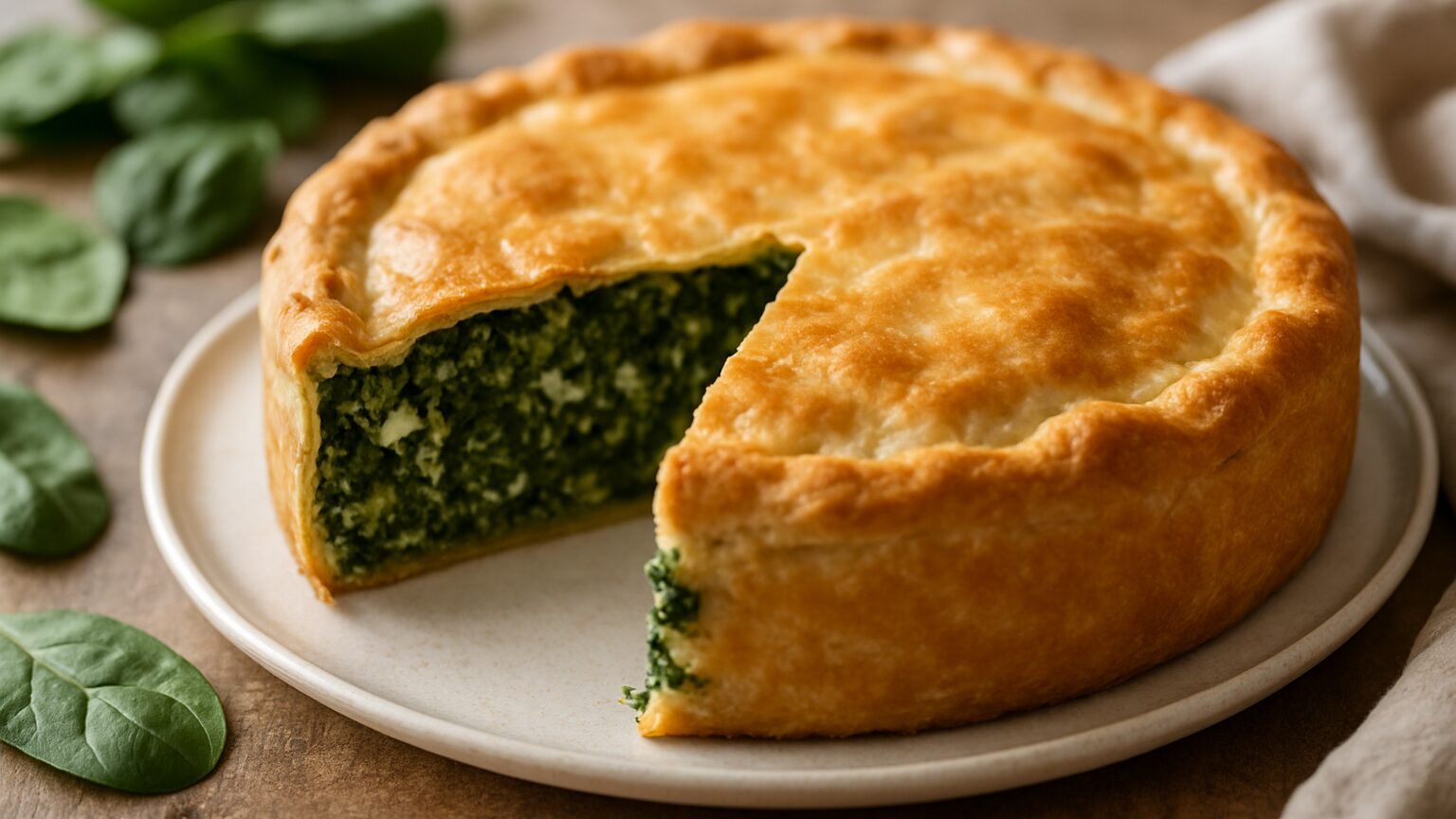Torta de Espinafre: Uma Delícia Saudável e Saborosa!