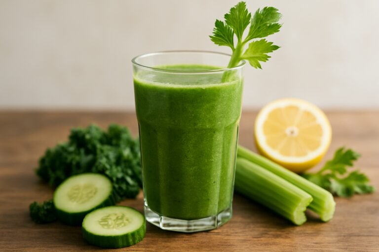 Desintoxique-se com Este Suco Detox para Retenção de Líquidos!
