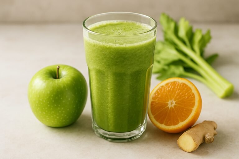 Suco detox: energia em 10 minutos com 4 ingredientes