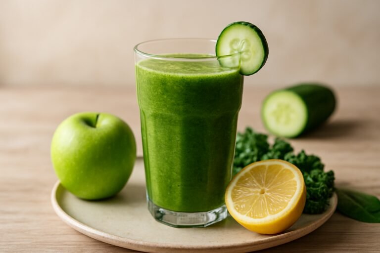 Suco Detox para Reduzir Colesterol: Refresque-se e Cuide do Seu Coração!