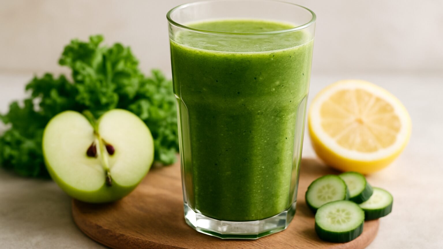 Suco detox verde: 10 minutos para um fígado saudável