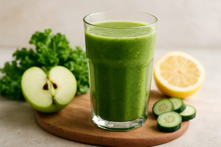 Suco detox verde: 10 minutos para um fígado saudável